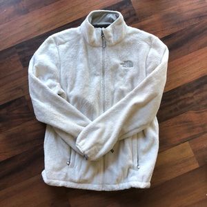Fleece north face zip up